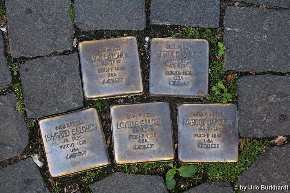 Büdingen - Stolpersteine Stolpersteine