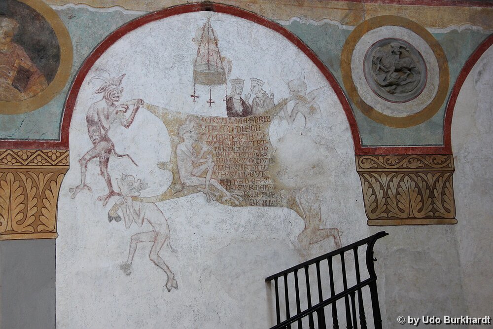 Romanik - Reichenau St. Georg Fresken