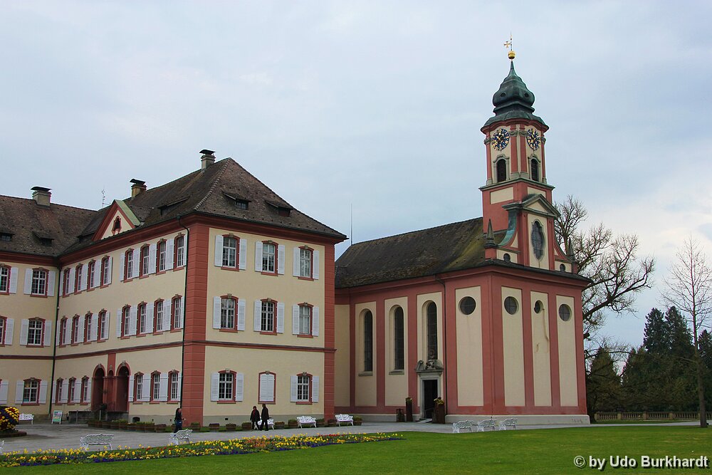 Mainau Schloss und Kirche