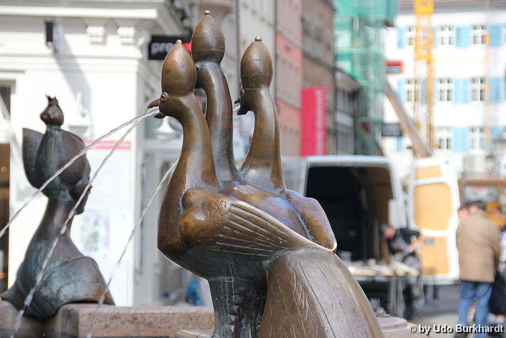 Konstanz Brunnen von Peter Lenk