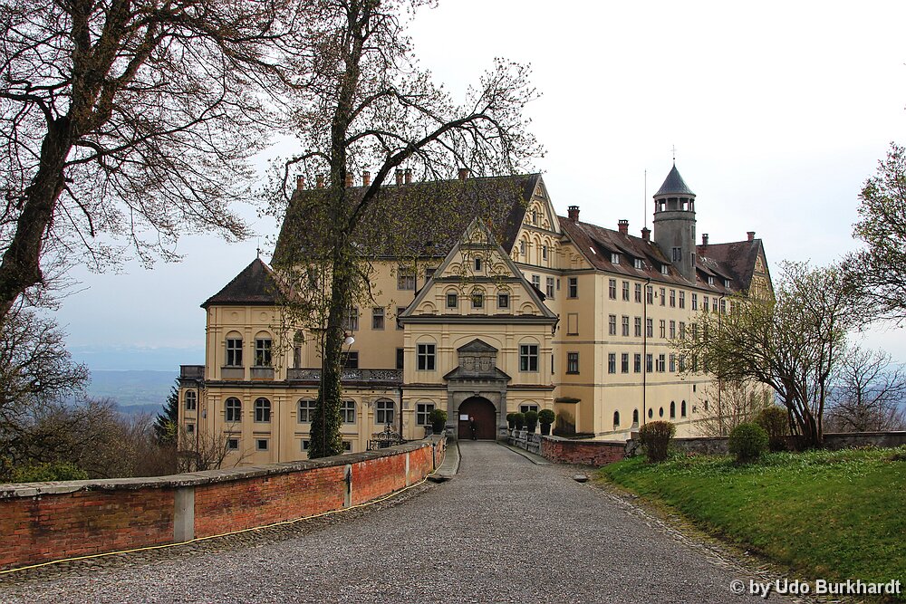 Der Heiligenberg Renaissance-Schloss Heiligenberg Linzgau, nördlich des Bodensees.