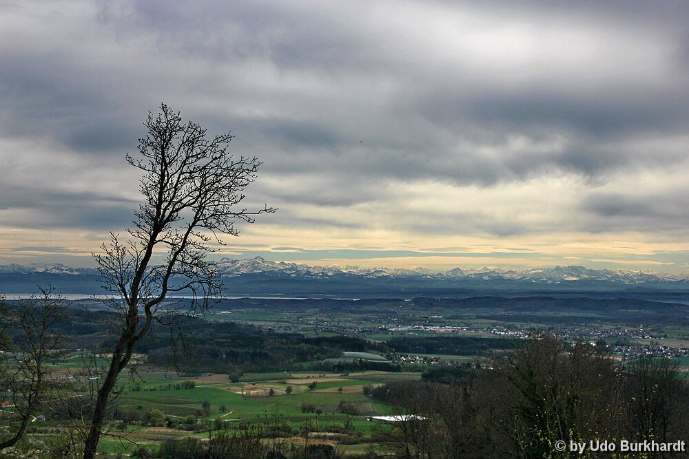 Der Heiligenberg Blick von Heiligenberg zum Bodensee