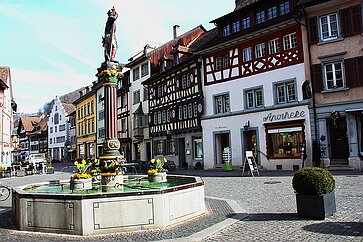 Stein am Rhein Marktbrunnen