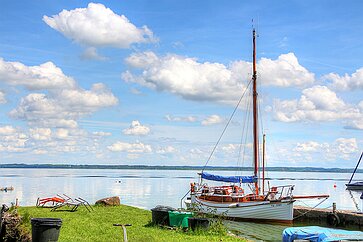 Fraueninsel Ausblick von der Fraueninsel auf den See