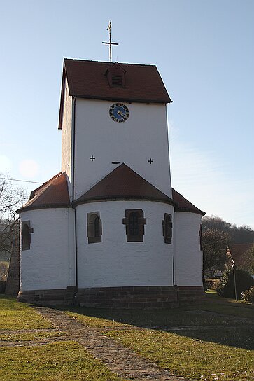 Böckweiler Stephanuskirche - romanische Basilika