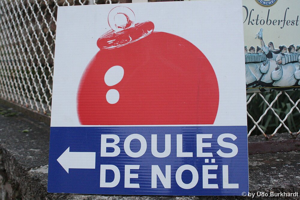 Meisenthal Boules de Noel in Meisenthal