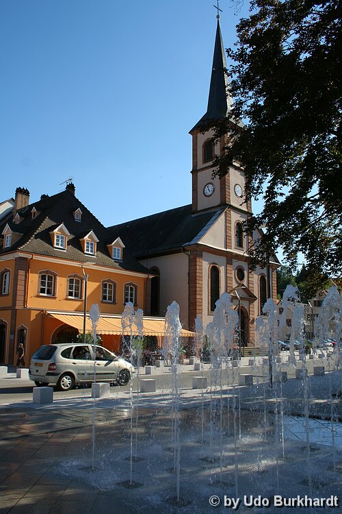 Niederbronn les Bains Stadtansicht
