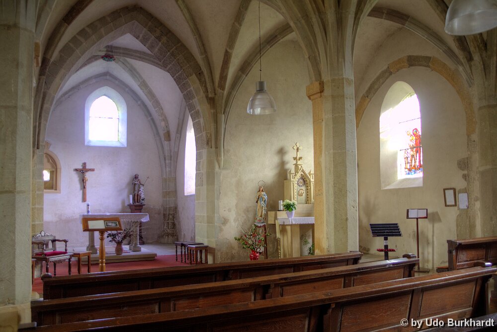 Valmunster Kirche Saint-Jean-Baptiste