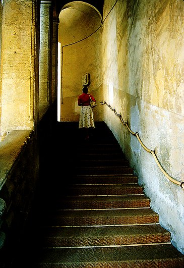 Treppensufgang in Bèziers
